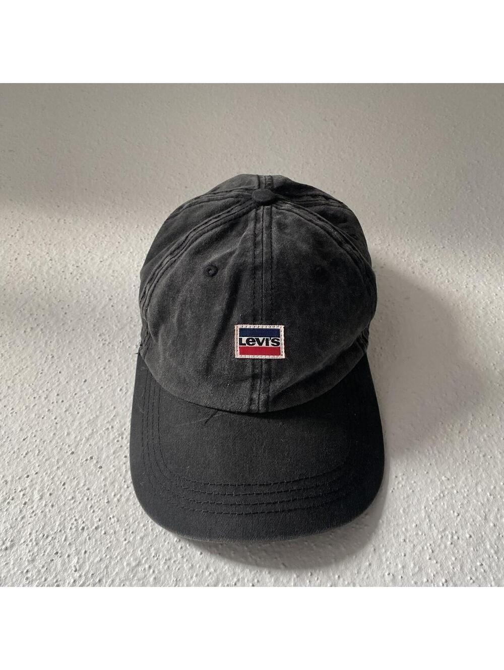 Levi's Men's Black and Grey Hat